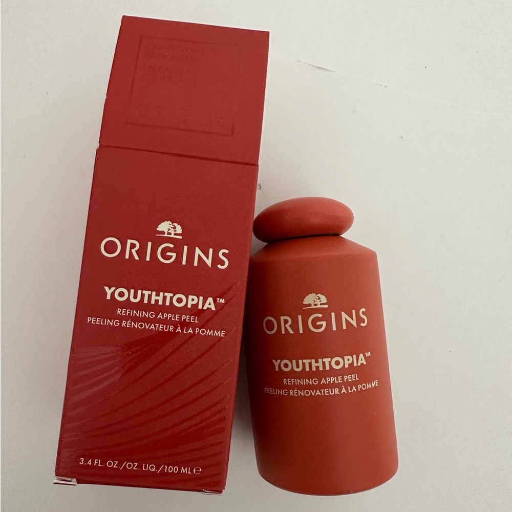 NIB Origins Youthtopia Refining Apple Peel 3.4 fl oz Exfoliating Selfcare - Picture 8 of 9